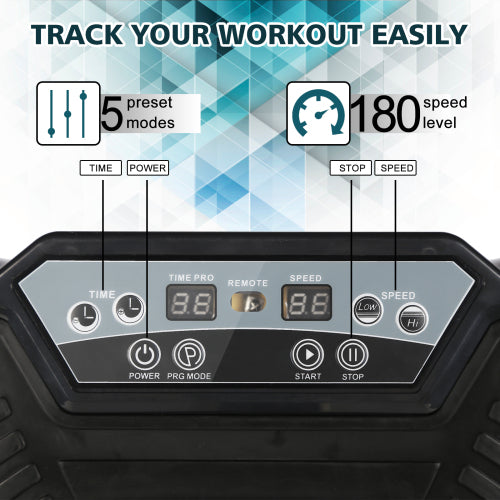 Vibration Plate Exercise Machine