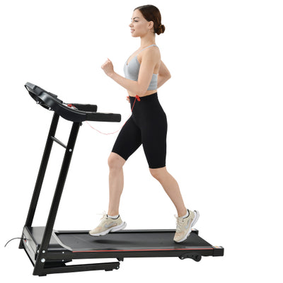 Electric treadmill with MP3