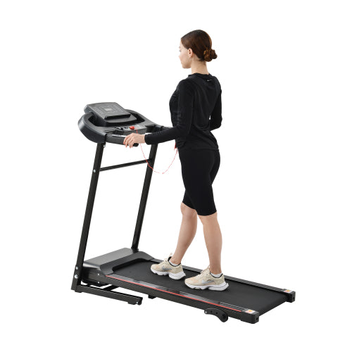 Electric treadmill with MP3